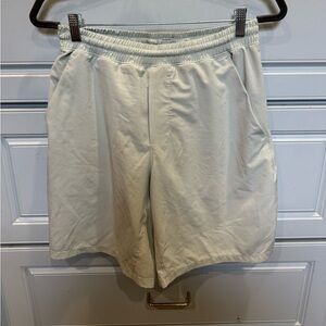 Lululemon Pacemaker Men’s Light Gray Athletic Shorts